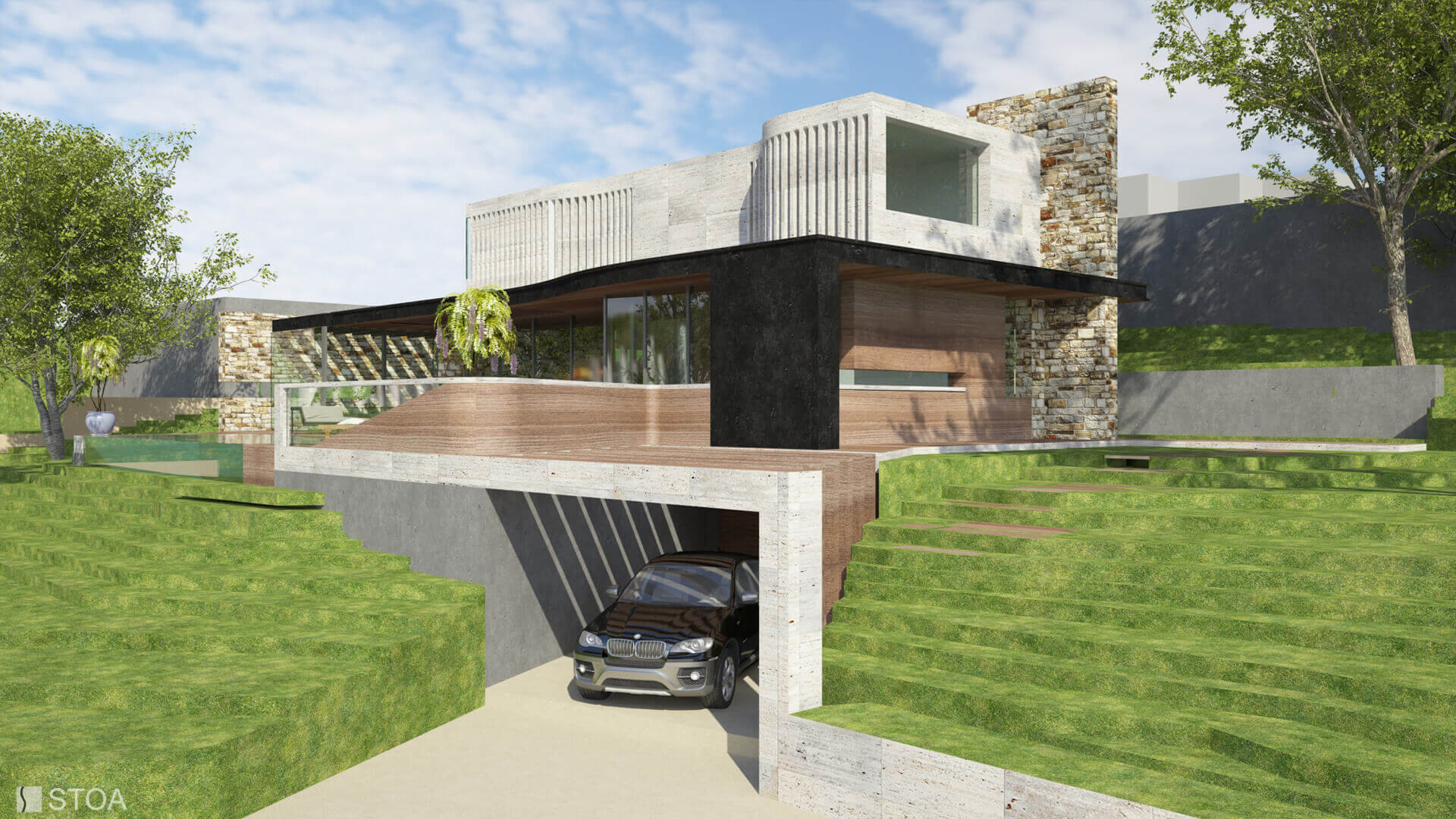 Budai villa / építés alatt - STOA STUDIO