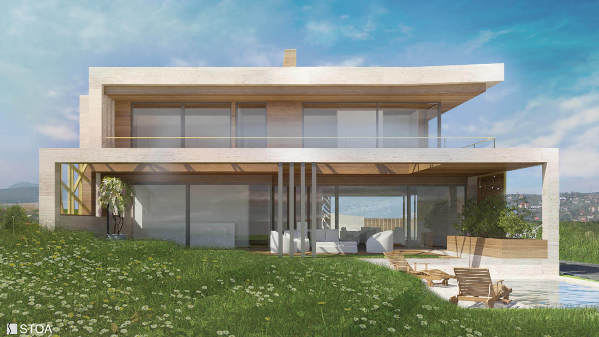Harsánylejtő villa - STOA STUDIO