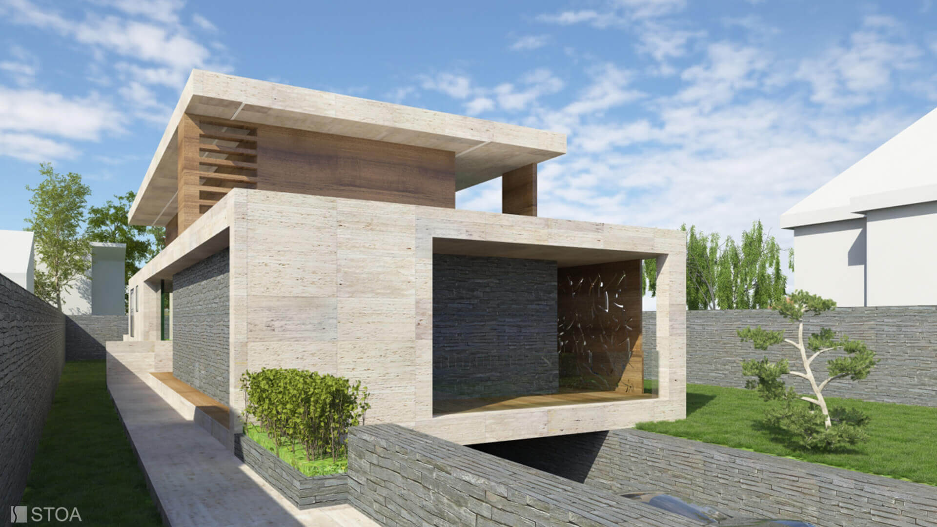 Rómaiparti villa / építés alatt - STOA STUDIO