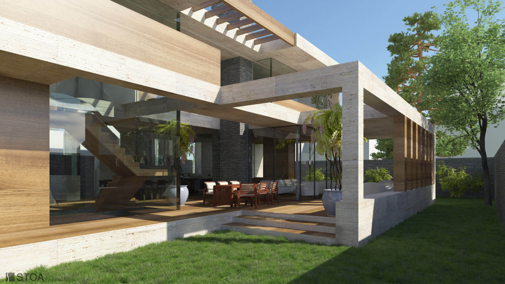 Rómaiparti villa / építés alatt - STOA STUDIO