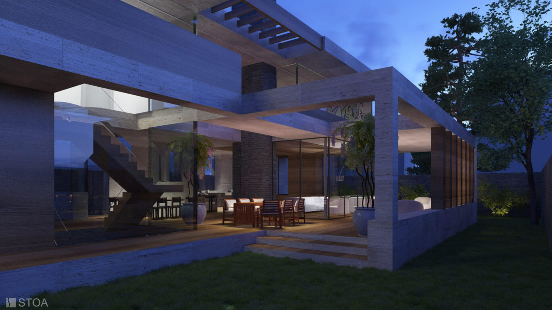 Rómaiparti villa / építés alatt - STOA STUDIO