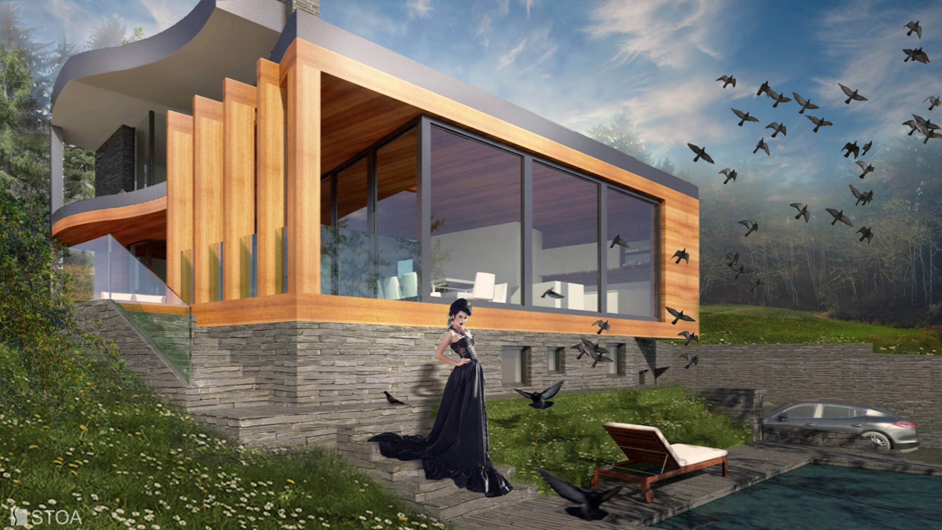 Hommage a villa Twilight - STOA STUDIO