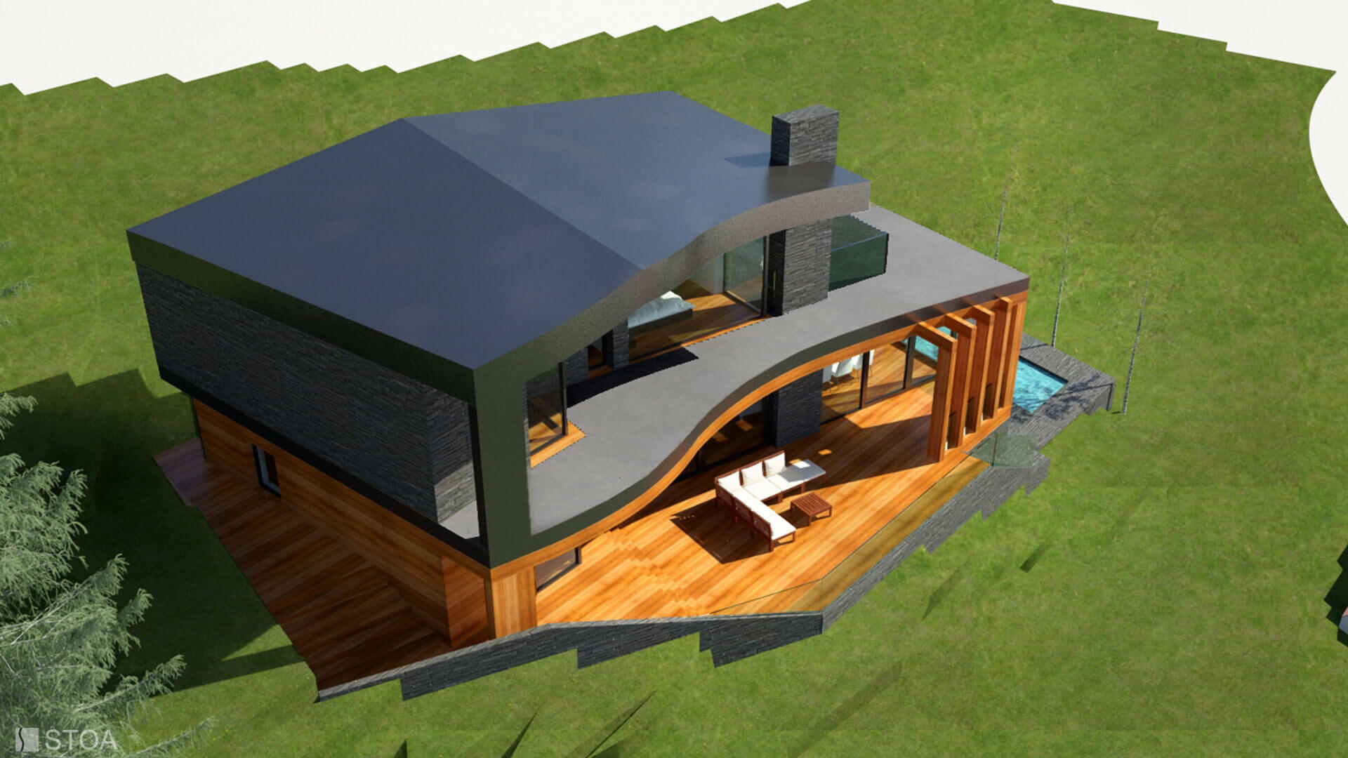 Hommage a villa Twilight - STOA STUDIO