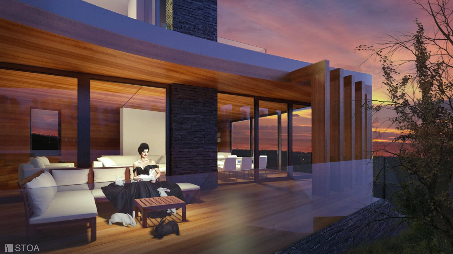 Hommage a villa Twilight - STOA STUDIO