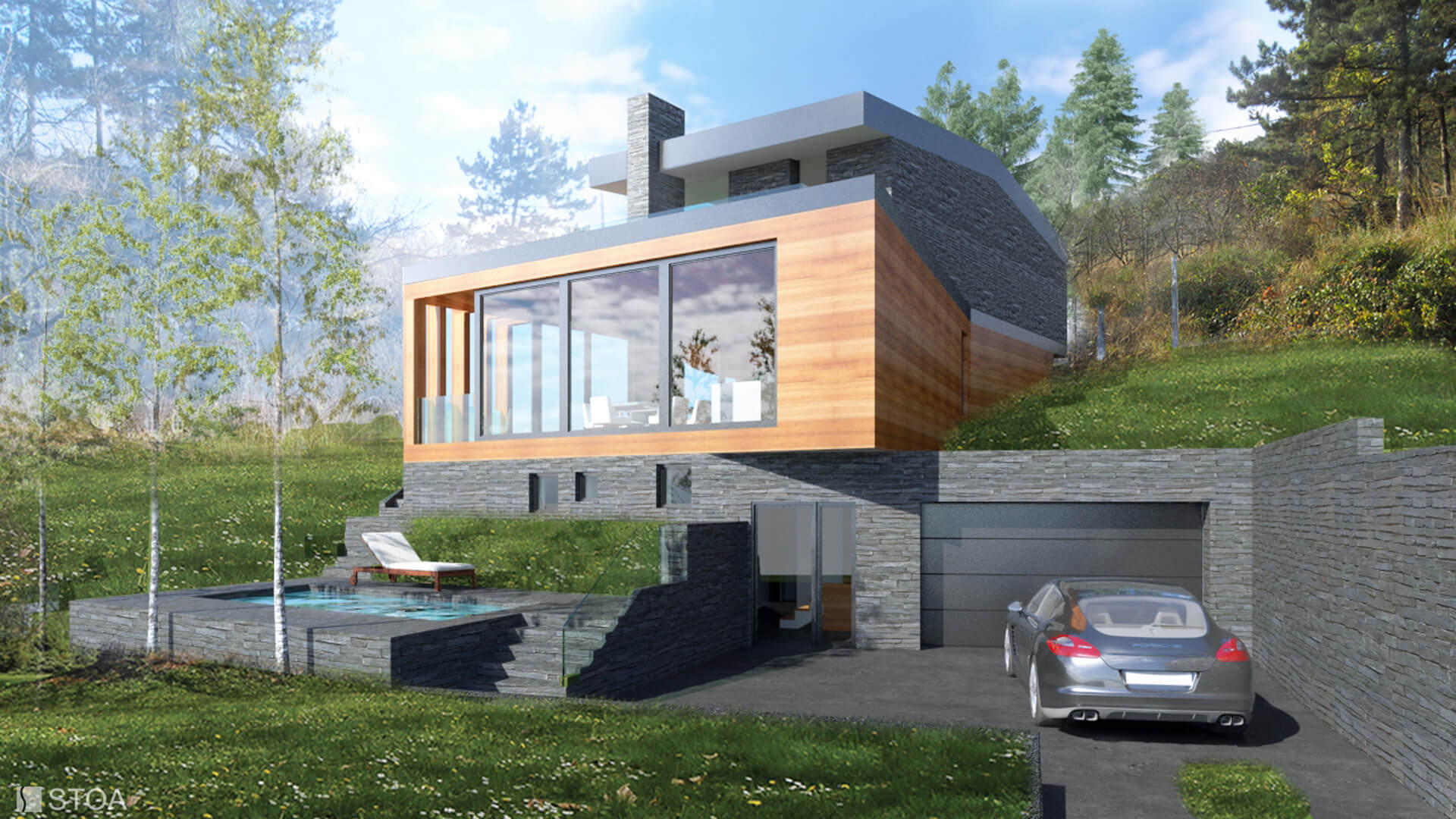 Hommage a villa Twilight - STOA STUDIO