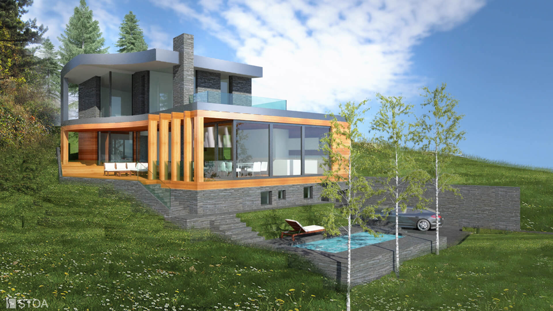 Hommage a villa Twilight - STOA STUDIO