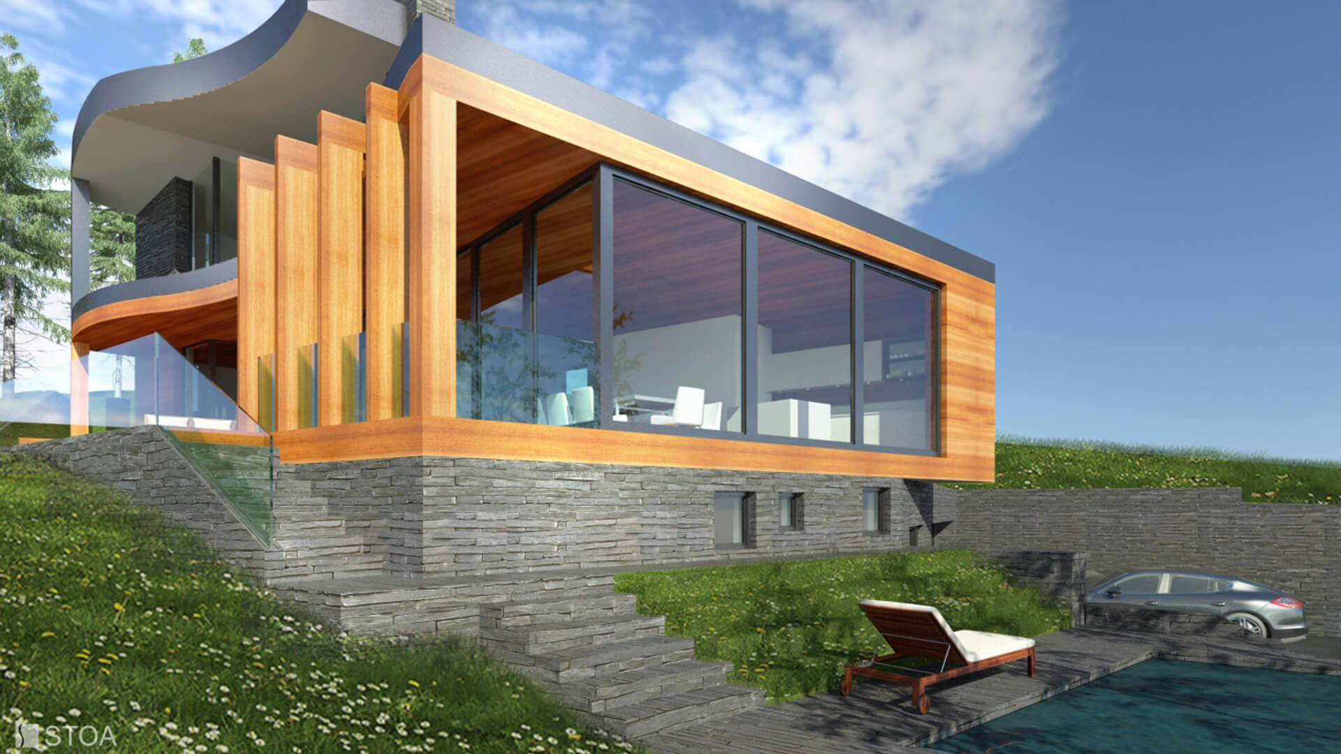 Hommage a villa Twilight - STOA STUDIO