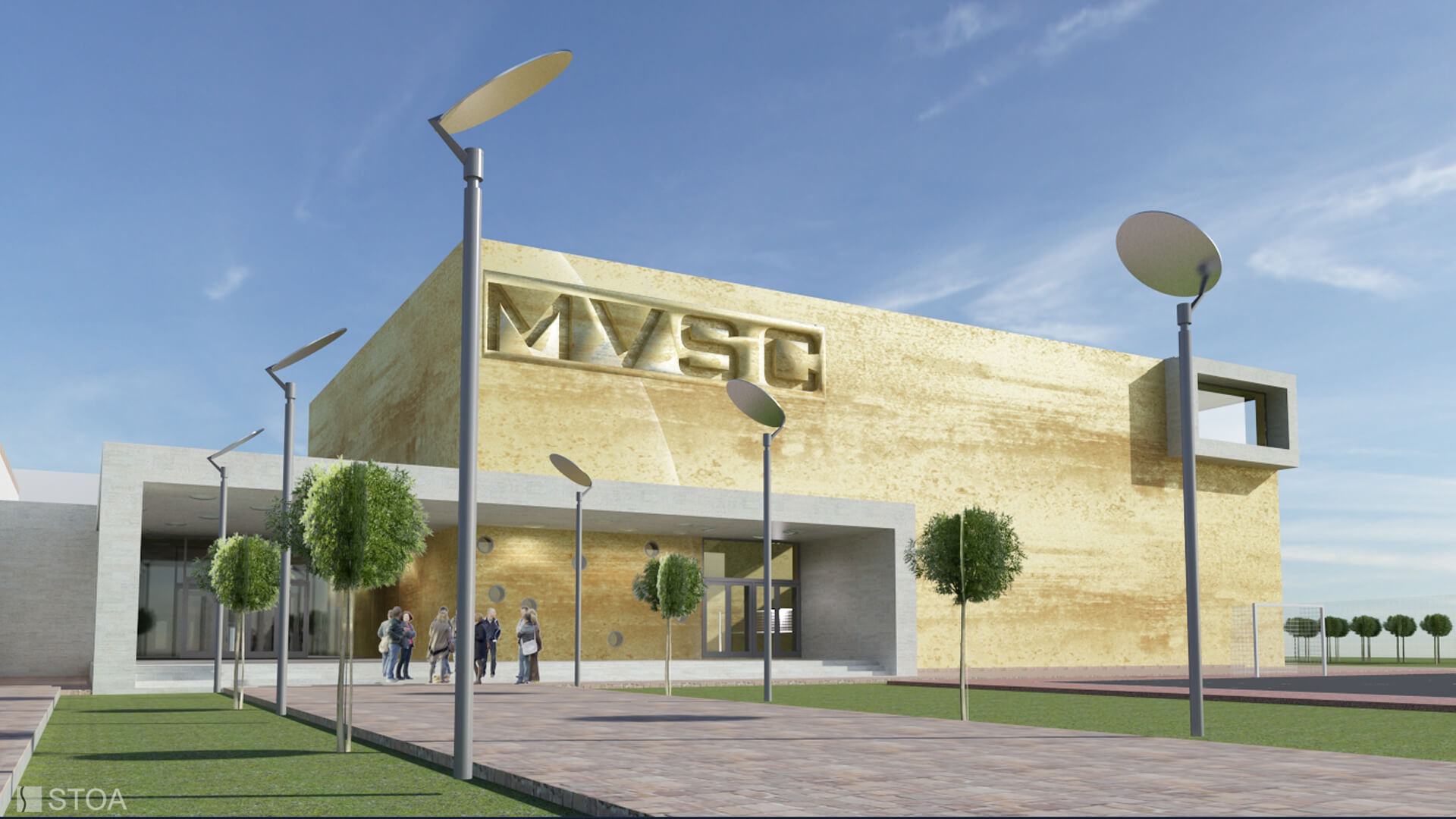 MVSC sportcsarnok - STOA STUDIO