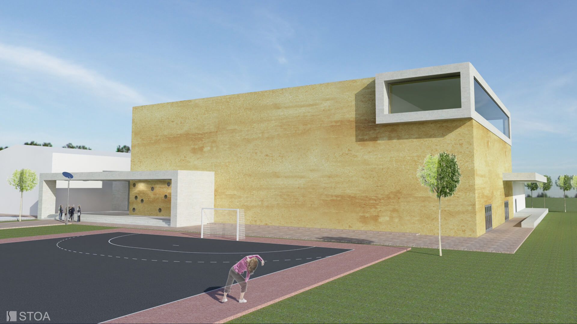 MVSC sportcsarnok - STOA STUDIO