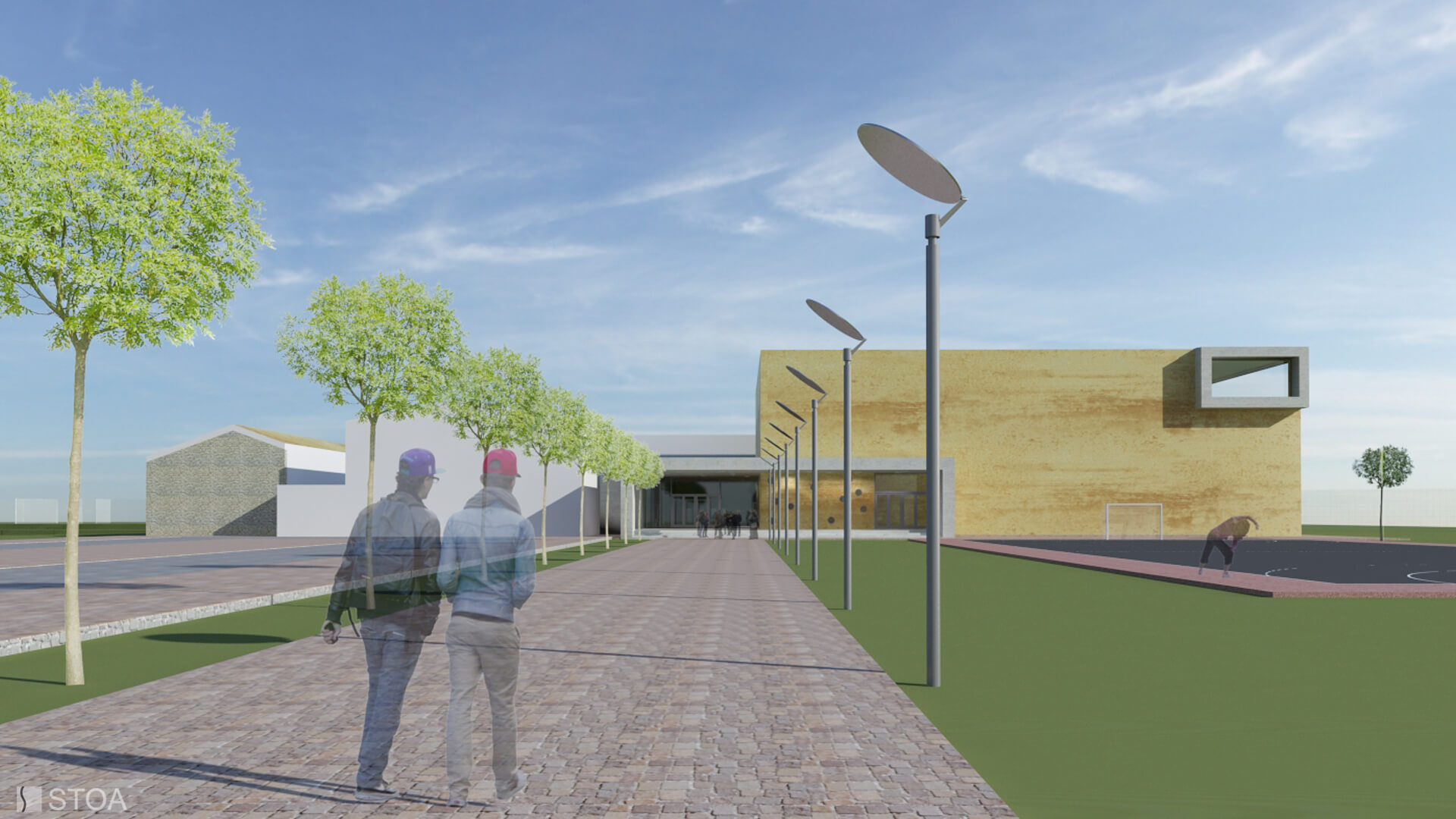 MVSC sportcsarnok - STOA STUDIO