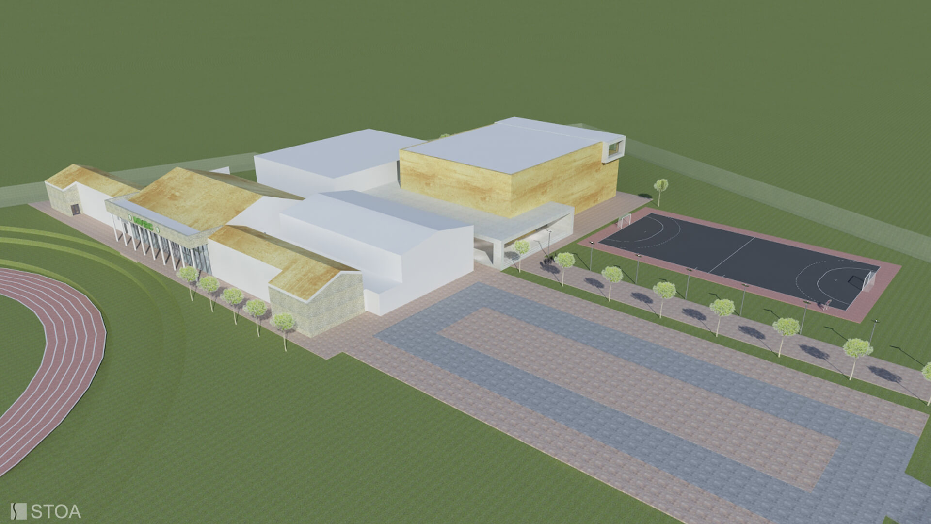 MVSC sportcsarnok - STOA STUDIO